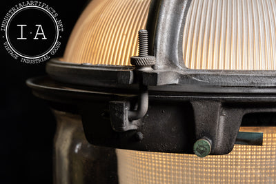 Vintage Holophane Industrial Exterior Light