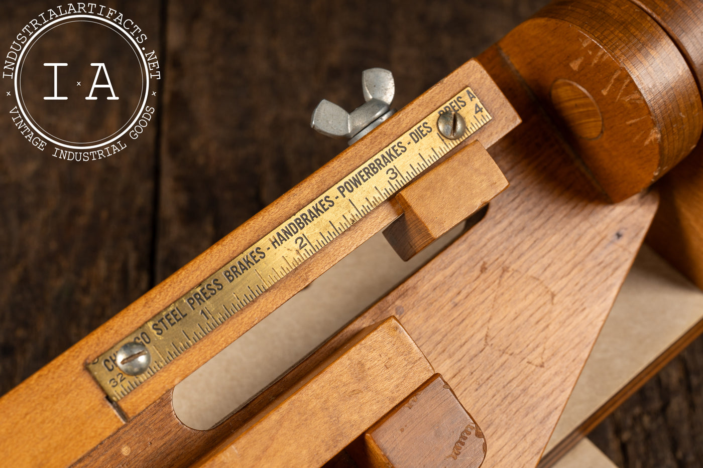Wooden Brake Press Demonstrator Model