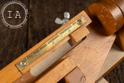 Wooden Brake Press Demonstrator Model