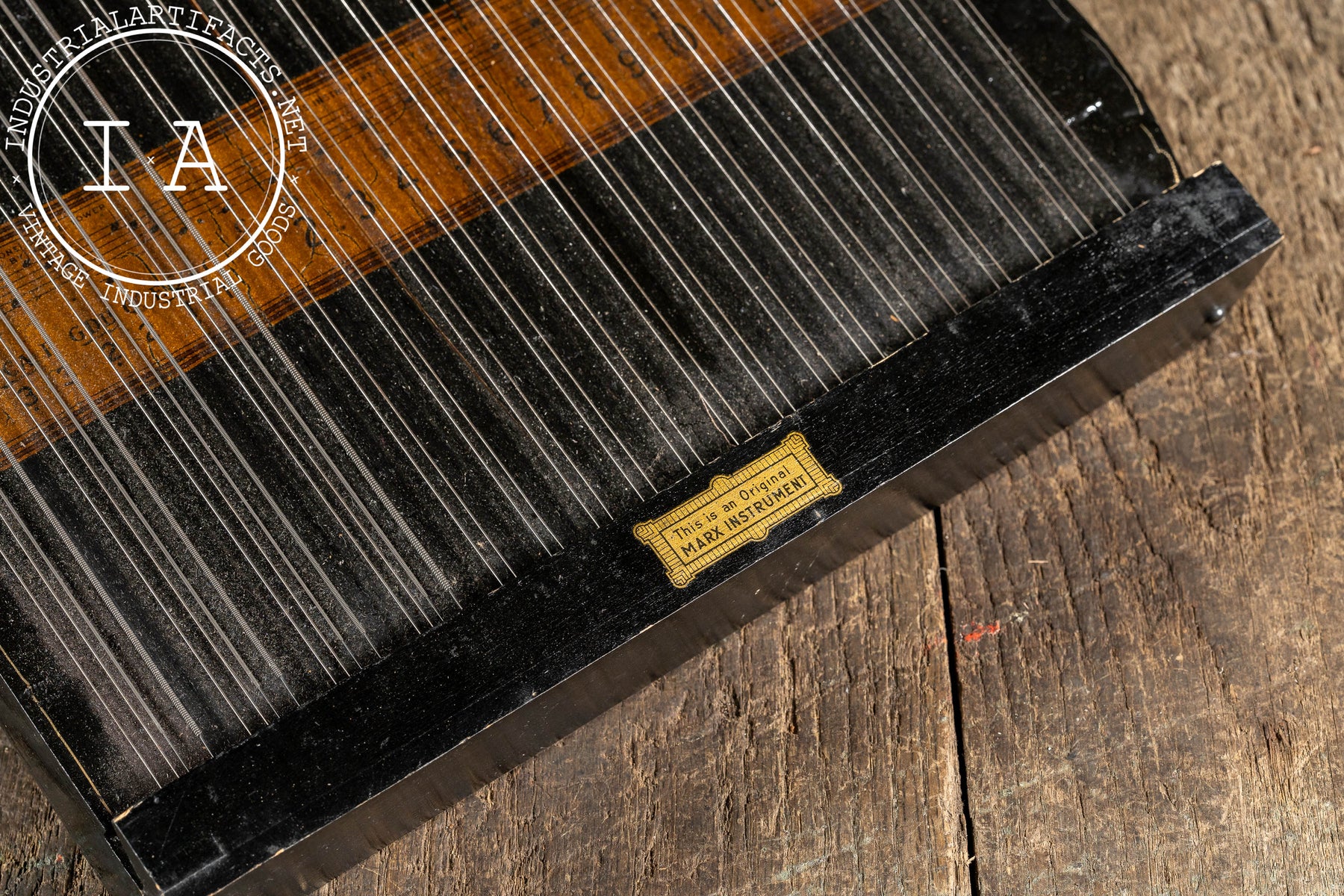 Early 20th-Century Liberty Harp Zither by Marx – Industrial Artifacts
