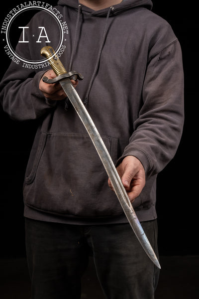 French Model 1842 Yataghan Saber Bayonet by Châtellerault