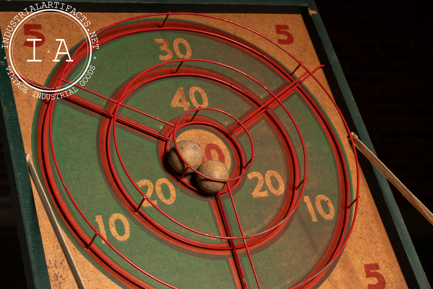 Vintage Carrom "Hi-Bol" Bowling Game