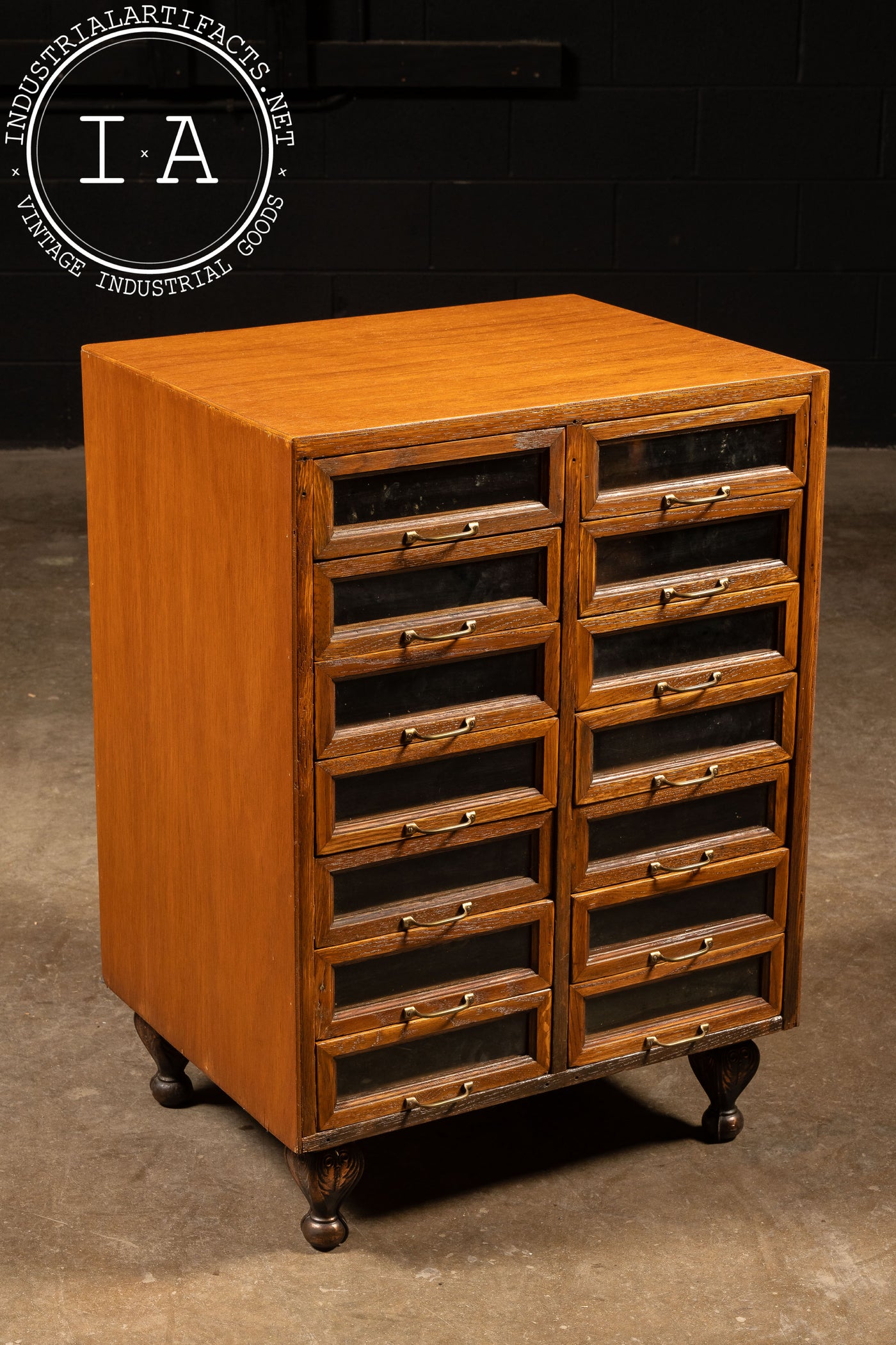 Vintage 14-Drawer Haberdashery Cabinet