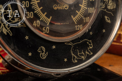 Vintage Zodiac Sign Desktop Thermometer