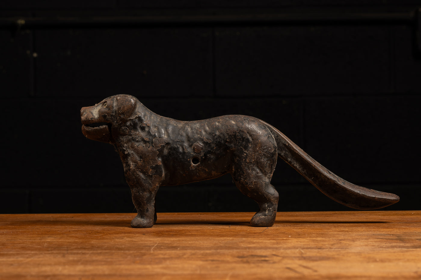 Early 20th Century Cast Iron Dog Nutcracker