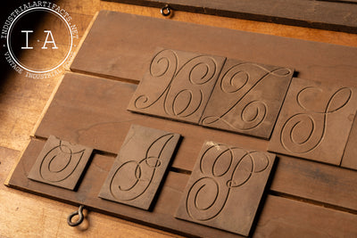 Antique Hamilton Script Lettering Kit