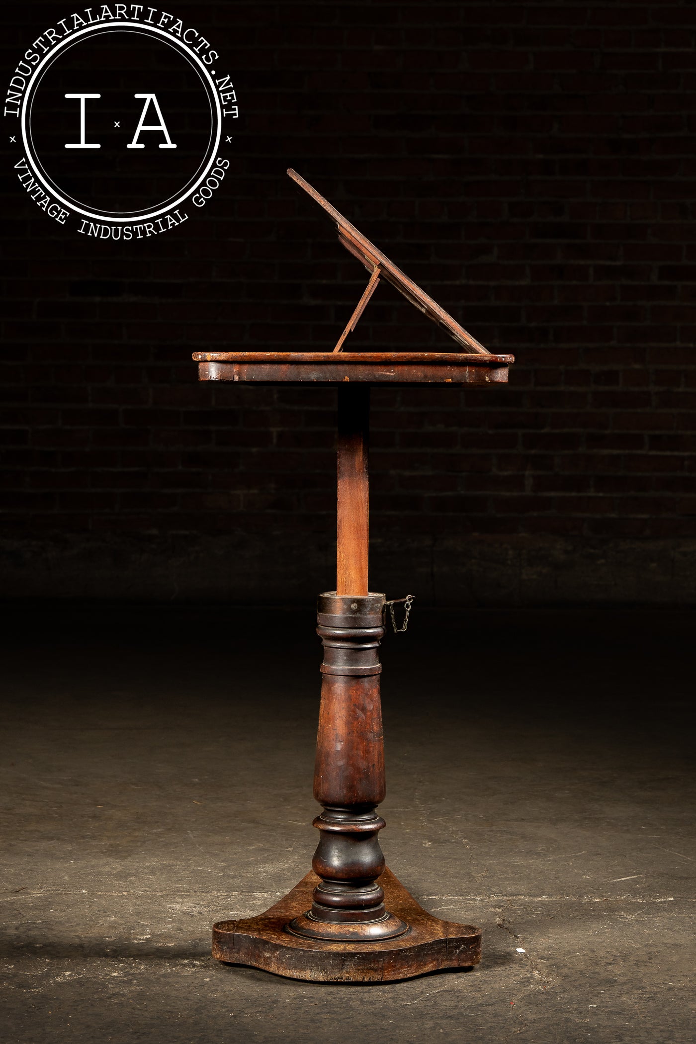 Late 19th Century Adjustable Over-Bed Reading Stand