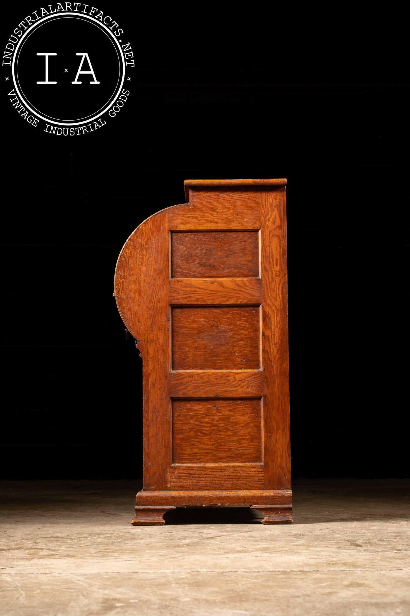 Early 20th Century Oak Roll-Top Secretary Desk