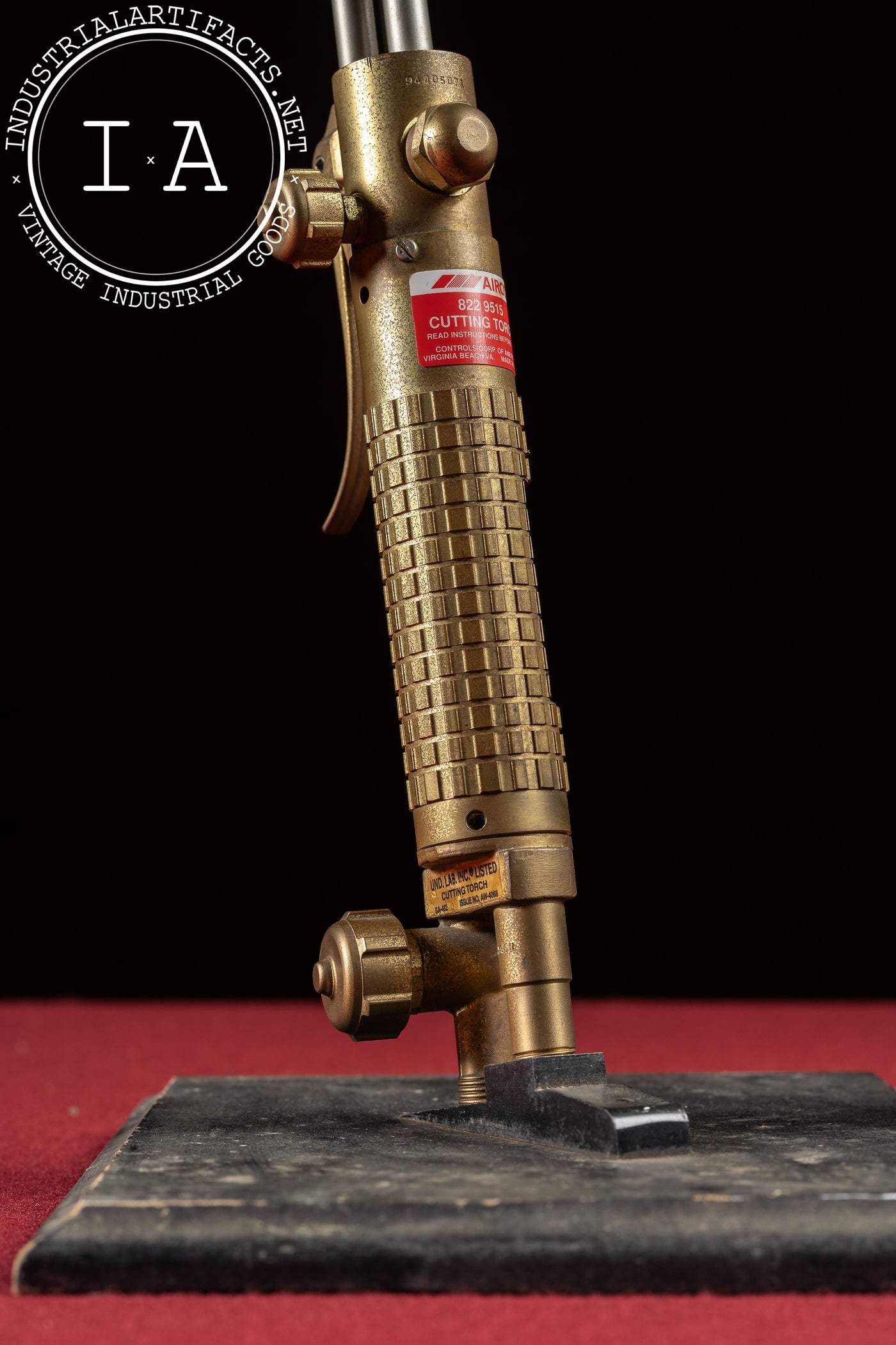 Vintage Oxy-Fuel Cutting Torch Demonstrator by Harris Calorific