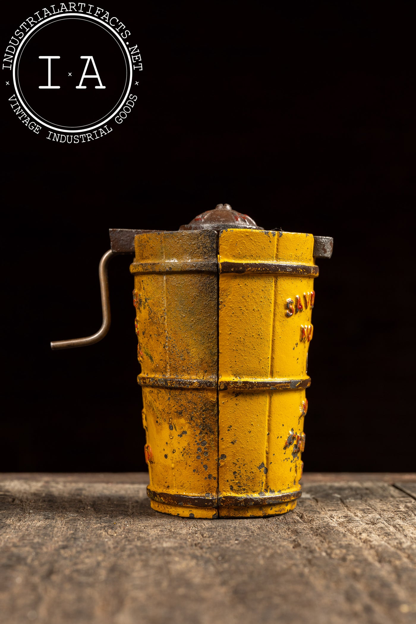 Early 20th Century North Pole Freezer Cast Iron Bank