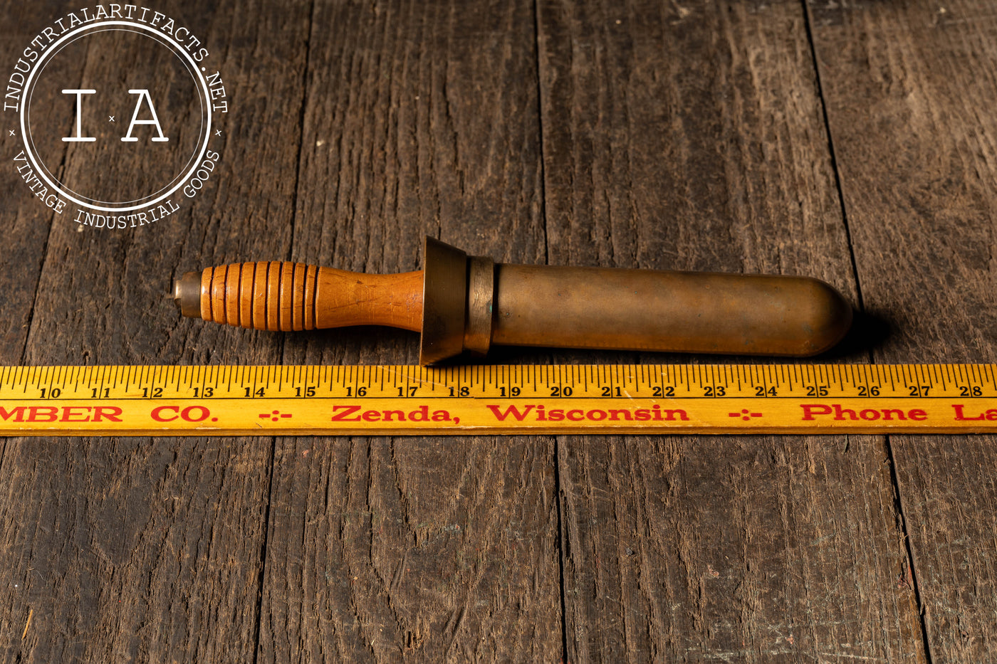 WWII-Era Serrated Survival Knife with Defensive Sheath