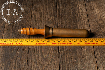 WWII-Era Serrated Survival Knife with Defensive Sheath