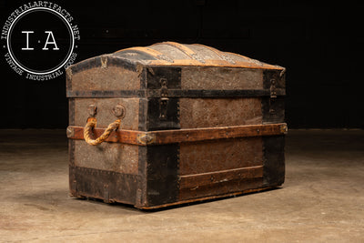 19th Century Swedish Dome Top Trunk