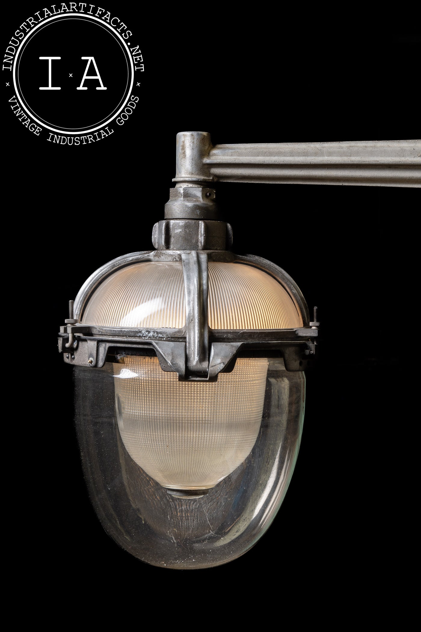 Vintage Holophane Industrial Exterior Light