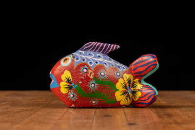 Vintage Fish Alebrije Mexican Folk Art