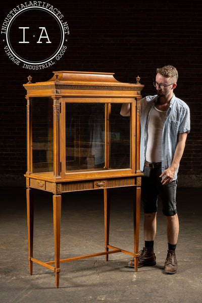 Louis XIV Style Glass Display Case