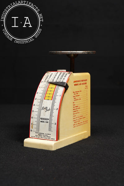 Vintage Model 1308 Recipe Scale By Hanson