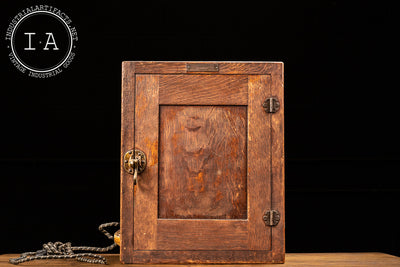 1917 Medical Incubator Cabinet