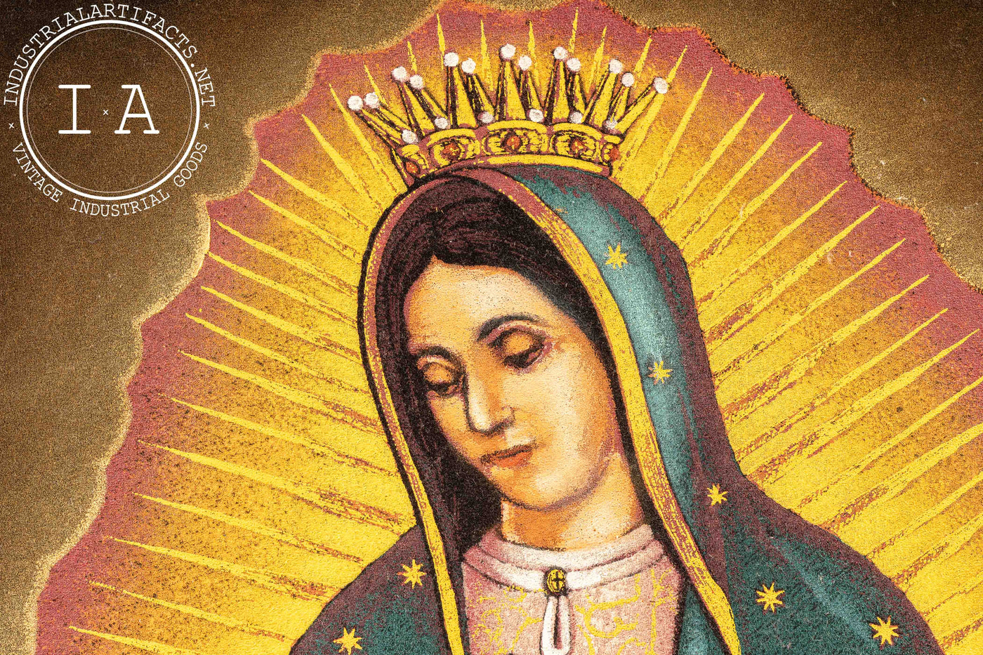 Our Lady Of Guadalupe Felt Painting