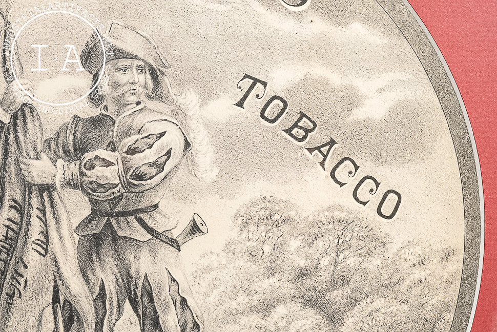 Framed “Fearless” Fine Cut Tobacco Label