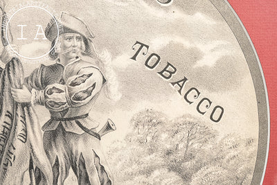 Framed “Fearless” Fine Cut Tobacco Label