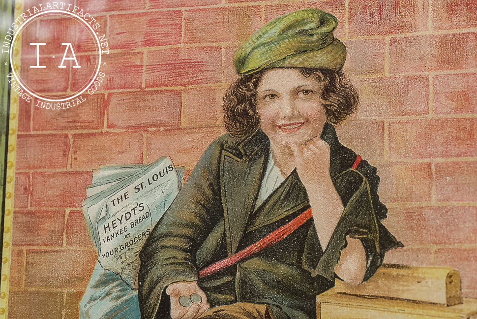 Framed 1906 Advertising Calendar – Heydt Bakery Company, St. Louis