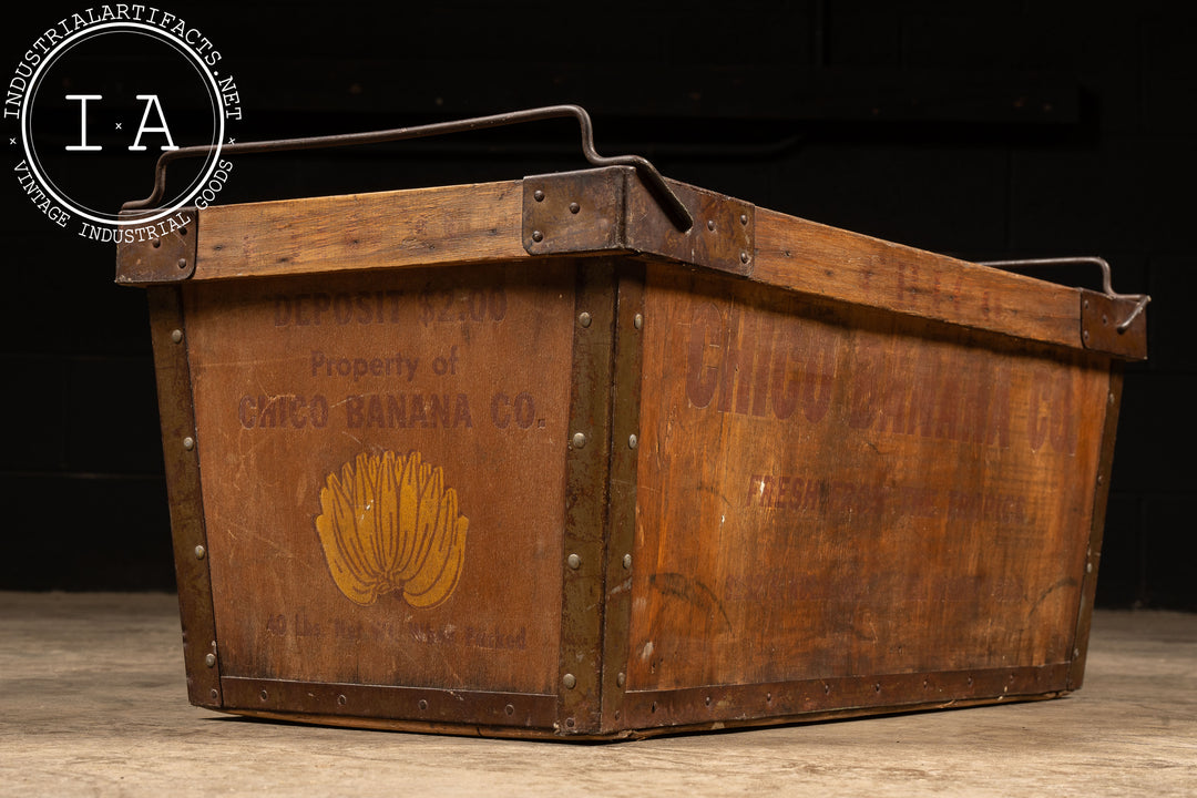 c. 1950 Chico Banana Co. Shipping Crate – Industrial Artifacts