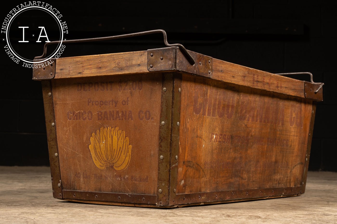 c. 1950 Chico Banana Co. Shipping Crate