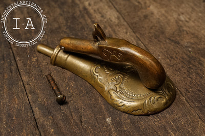 Antique Brass Pistol Door Knocker