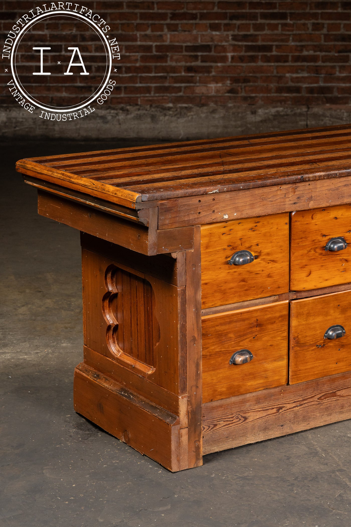 Late 19th Century Large General Store Counter