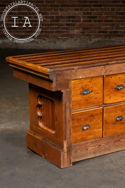 Late 19th Century Large General Store Counter