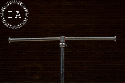 Vintage Art Deco Nickel-Plated Garment Rack