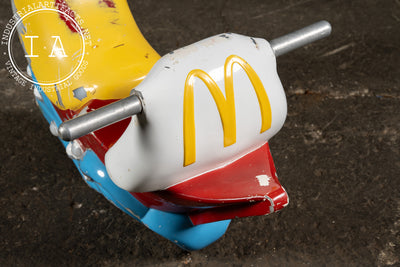 Vintage McDonald’s Playground Ride-On Boat with Dolphin Prow