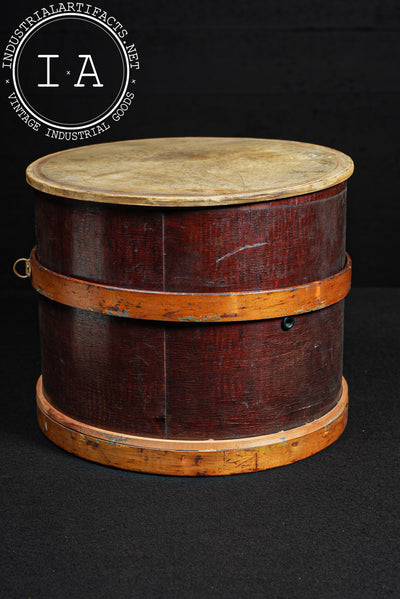 Civil War-Era Military-Issue U.S. Regimental Drum