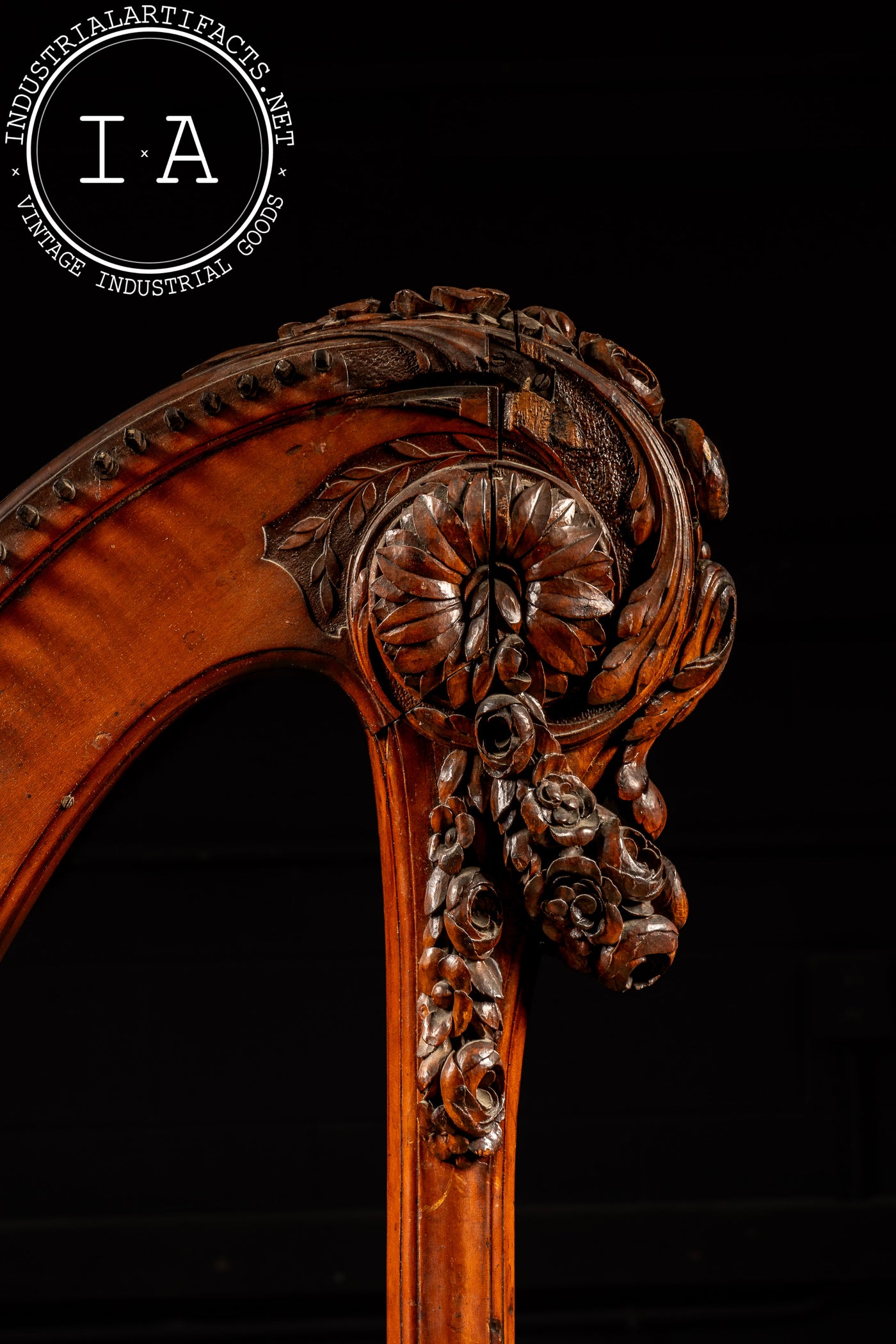 Late 18th Century Cousineau Single Action Pedal Harp