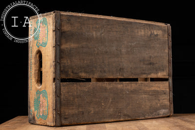 Vintage Wooden Canada Dry Bottle Crate