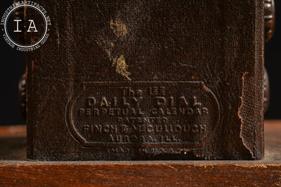 Vintage Lee Daily Dial Perpetual Calendar