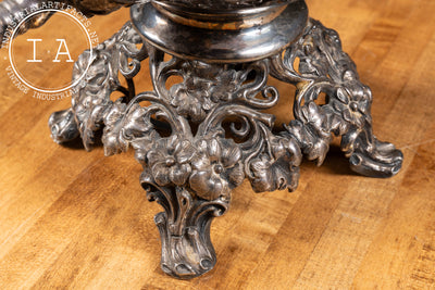 1850s English Silverplate Hot Water Pot