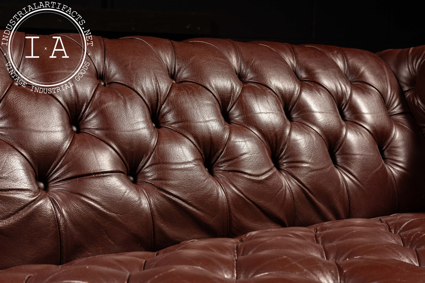Antique Oxblood Chesterfield