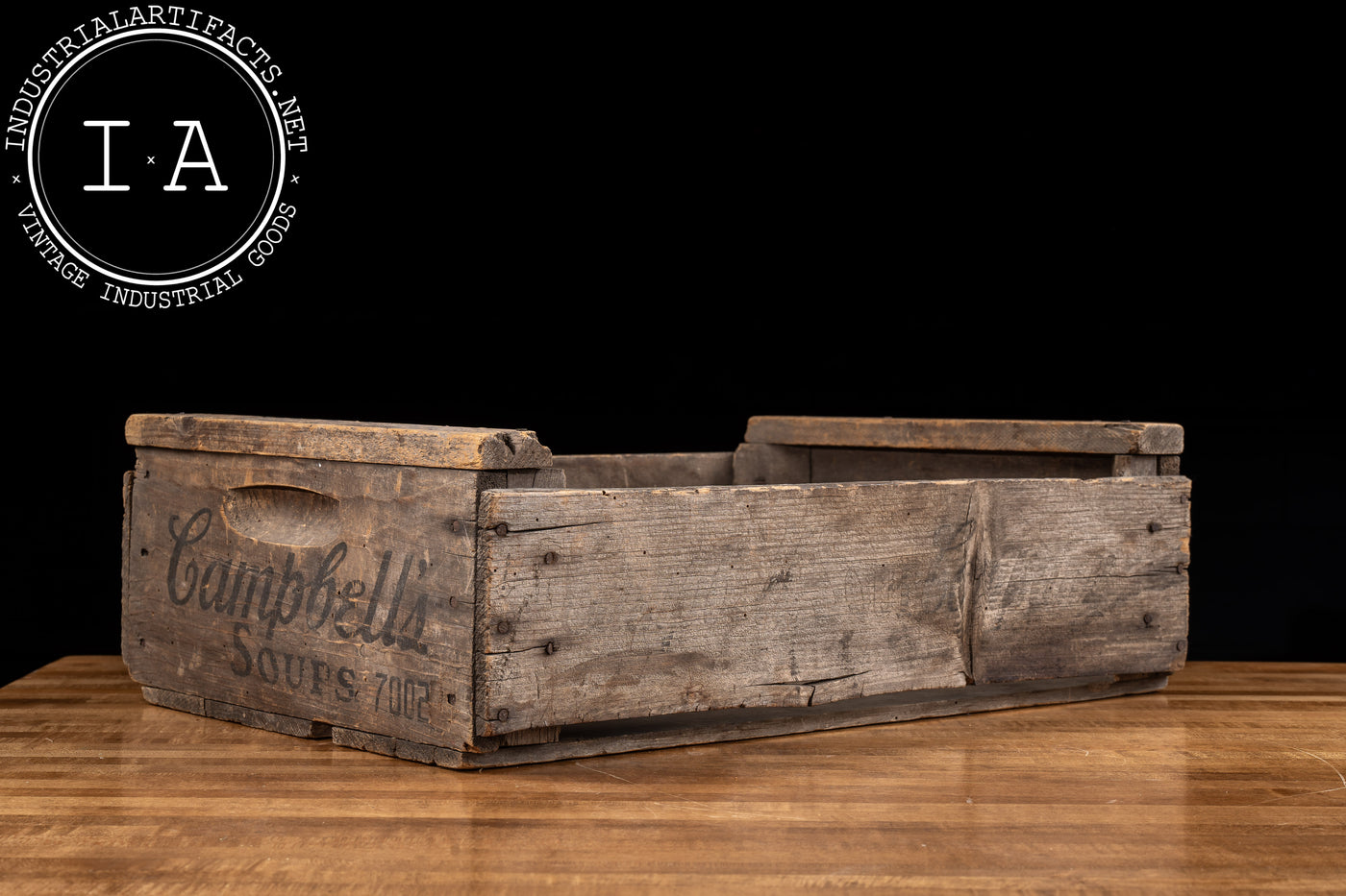 Antique Wooden Campbell's Soup Crate