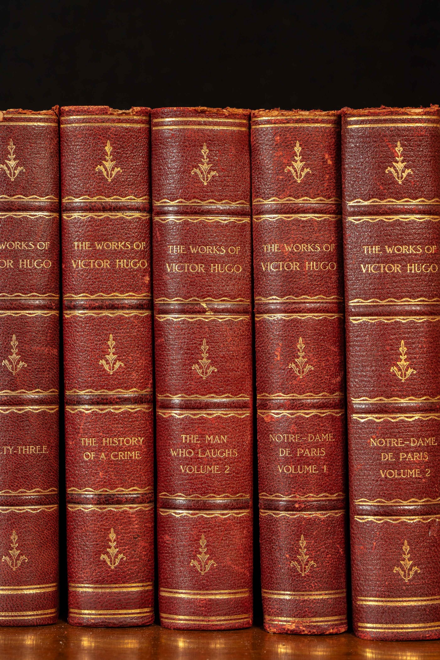 The Works of Victor Hugo in Sixteen Volumes, Bibliophile Edition Hardcover Set