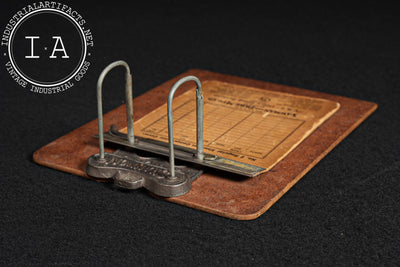 Antique Shannon Arch Filing Clipboard by Yawman & Erbe