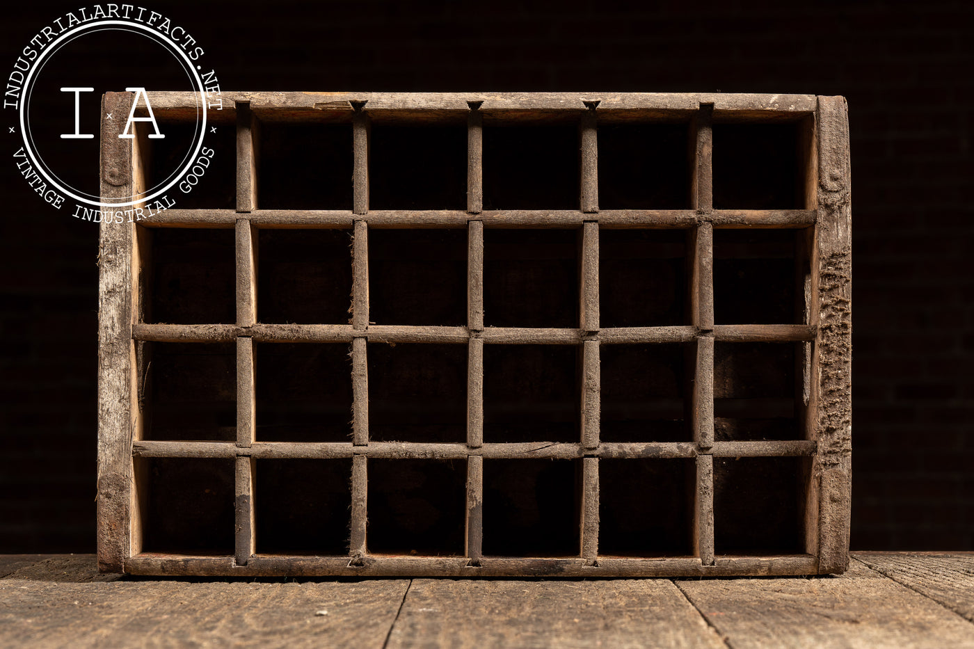 Vintage Wooden 7-Up “Fresh Up” Advertising Case