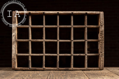 Vintage Wooden 7-Up “Fresh Up” Advertising Case