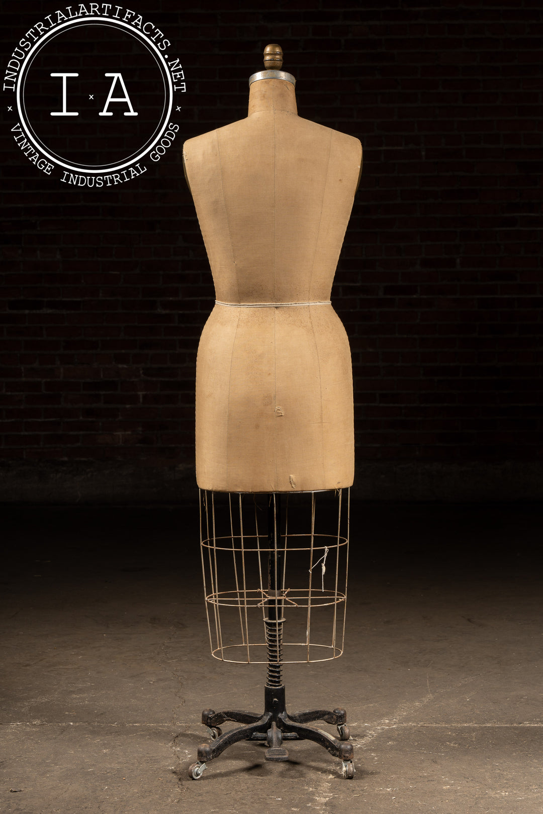 old fashioned dress form Vintage Adjustable Dress Form