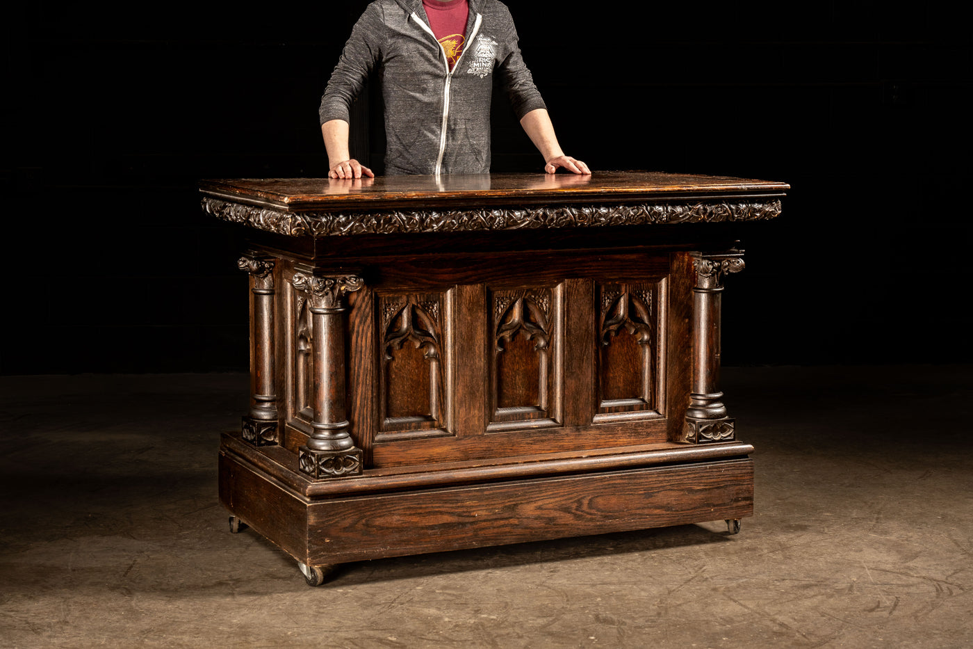 Early Oak Methodist Church Altar