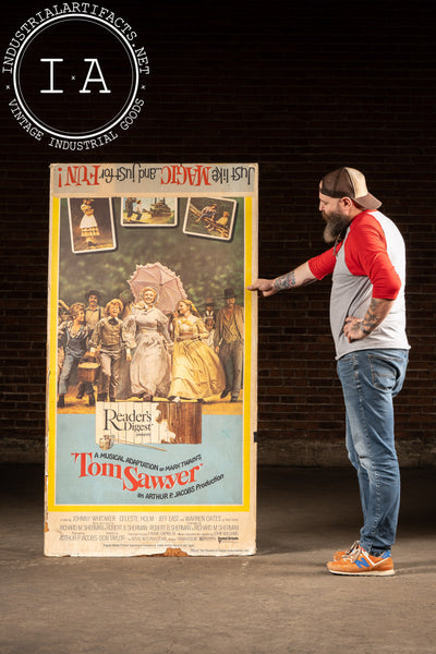 1973 Sword In The Stone, Tom Sawyer Original Posterboard