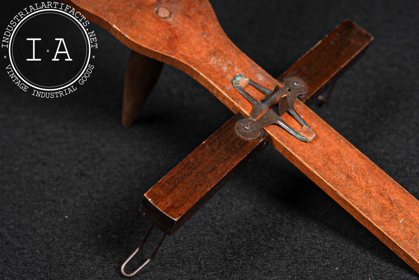 Antique Wooden Stereoscope with Hood