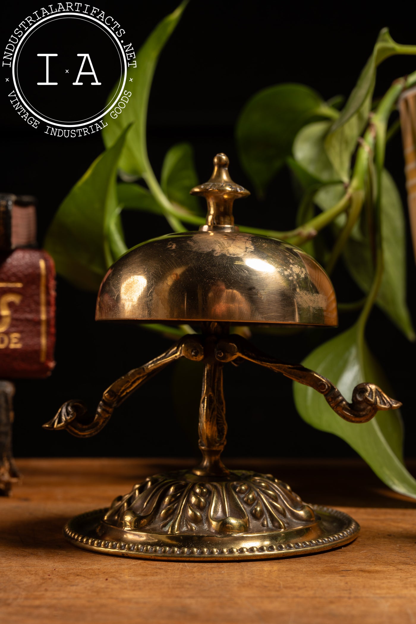 Antique Brass Valet Bell