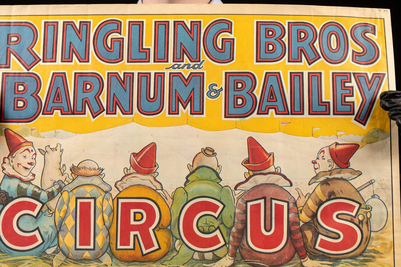 c. 1970 Ringling Bros. and Barnum & Bailey 1930s Circus Poster